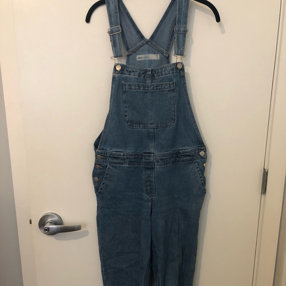Denim overalls
